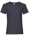 SS79B SS005 Girls Valueweight T Deep Navy colour image